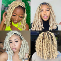 Butterfly Locs 6 Packs Crochet 613 Blonde  Braids Customers Show