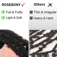 Butterfly Locs 6 Packs Crochet Black  Braids Features Compare with Other Braids