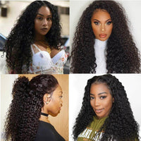 Culry Hair Lace Front Wigs Human Hair Customer Show
