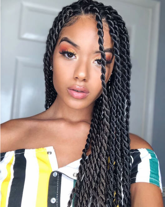 Senegalese Twist Crochet Braids