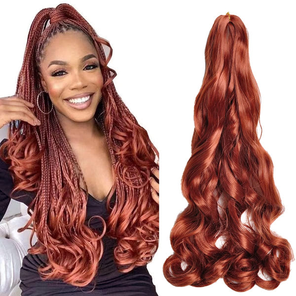 2 Rolls Red Bronze+dark Brown Nylon Hair Weaving Thread Spool For Wig  Making Weft Hair Extensions Braids