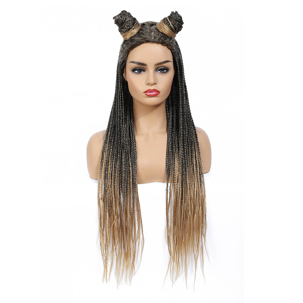 Gold hotsell braided wigs