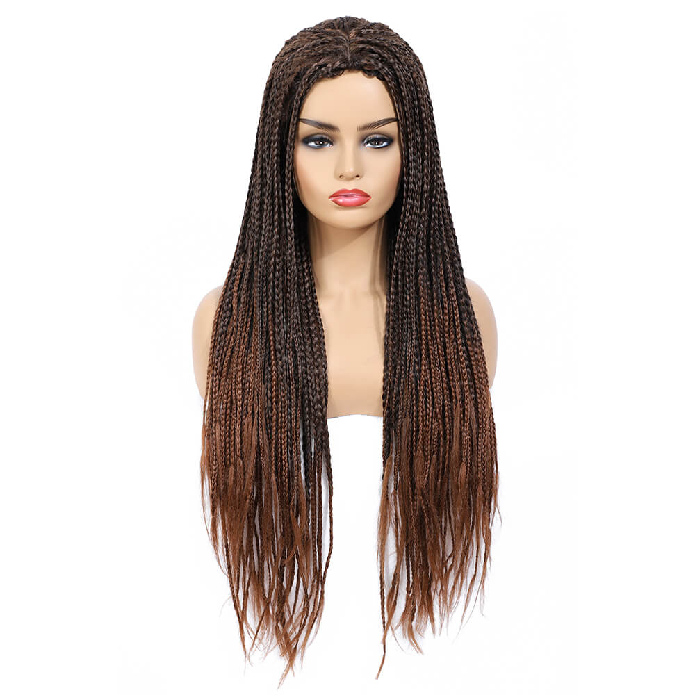 Braided wigs outlet brown