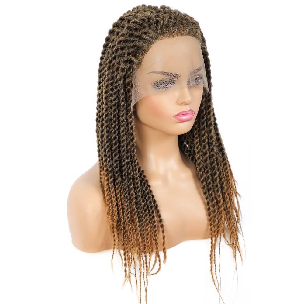 18 Inch Ombre Blonde Senegalese Twist Crochet Hair Pre Looped Small Senegalese  Twist Braids For Braiding From Eco_hair, $7.01 | DHgate.Com